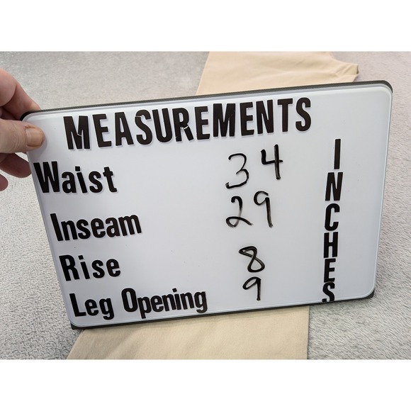 American Eagle Outfitters Womens Size 8 Khaki Stretch Bootcut Pants - Picture 9 of 10